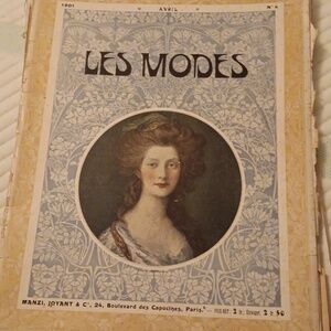 1901 Les Modes magazine from France